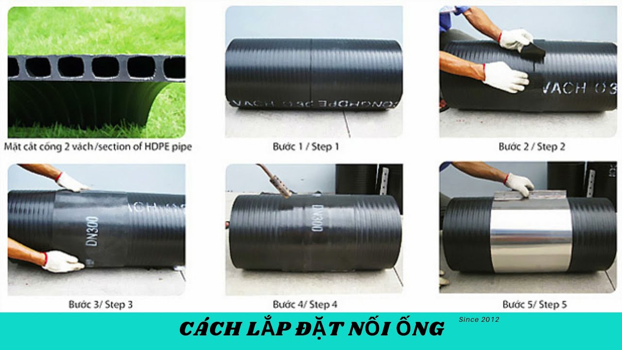 Ống HDPE 2 Vách Giải pháp tối ưu cho hệ thống đường ống nước