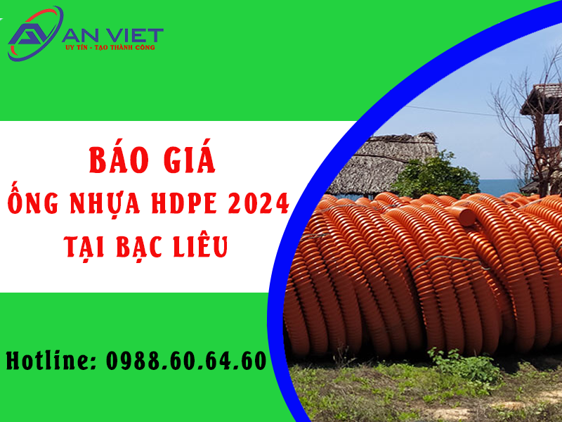 Ống nhựa HDPE tại Bạc Liêu