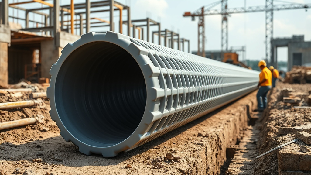 Ống Nhựa Gân Sóng HDPE - Ưu Việt Trong Các Dự Án Xây Dựng